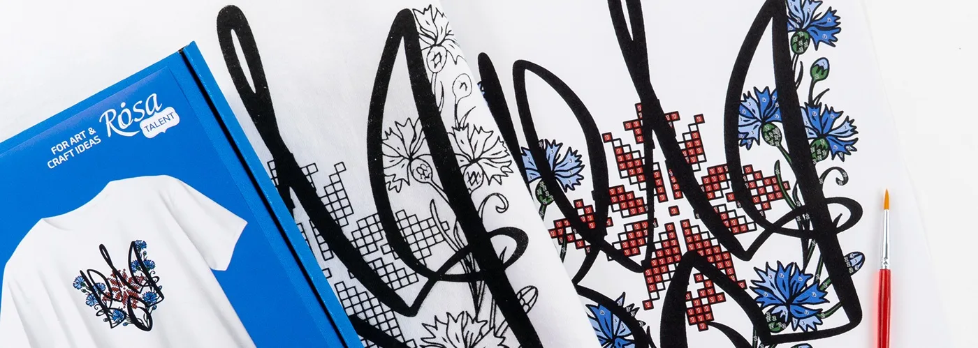 футболка-розмальовка