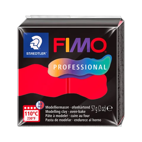 Пластика Professional червона 57г Fimo — Photo 2