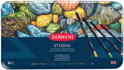 Кольорові олівці Studio 36цв Derwent — Photo 2