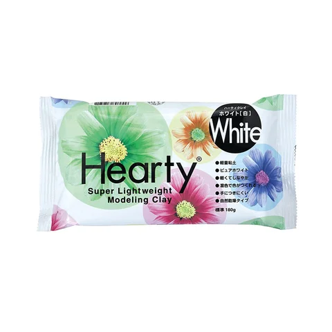 Пластика самозастигаюча Hearty Біла 180г Padico — Photo 2