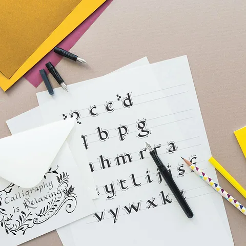 Набір для каліграфії Beginner’s Calligraphy Set (авторучка 3 пера конвертер) Manuscript — Photo 7