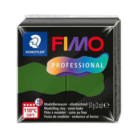 Пластика Professional зелена травяна 57г Fimo — Photo 2