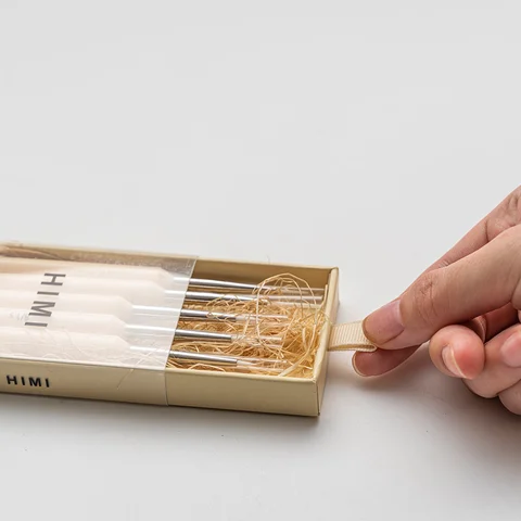 Набір пензлів HIMI 5 шт., лайнер Detail Painting Brush Set — Photo 24