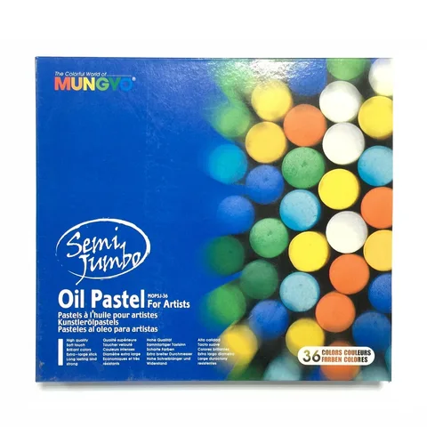 Пастель олійна проф. 36 кол., Semi Jumbo, MUNGYO — Photo 3