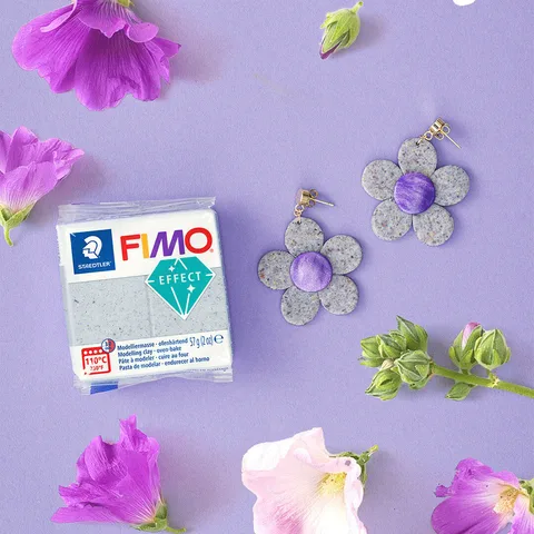 Пластика Effect Ботаніка сухоцвіт мальви 57г Fimo — Photo 5