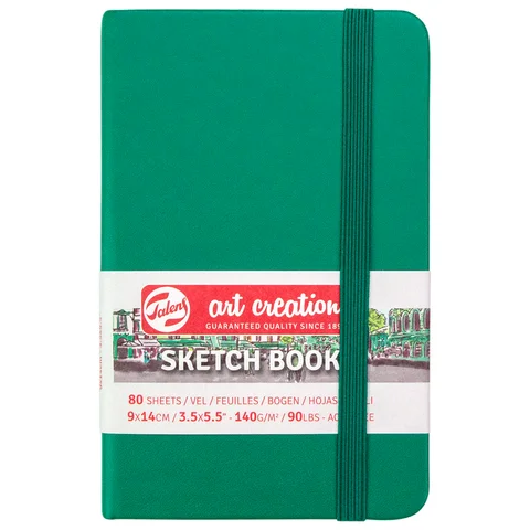 Блокнот для графіки Talens Art Creation 140г/м2 80л Forest Green Royal Talens — Photo 3