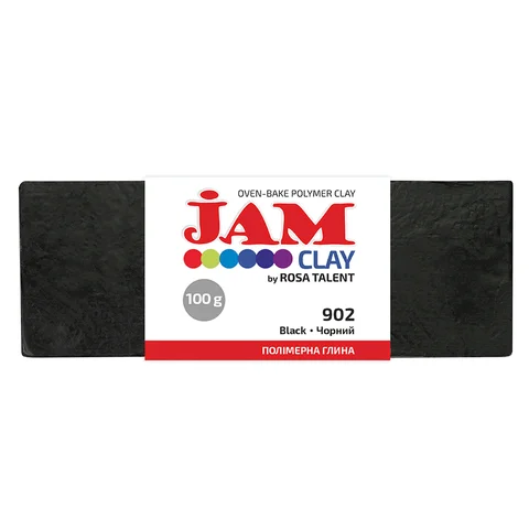 Пластика Jam Clay Чорний 100г ROSA Talent — Photo 1
