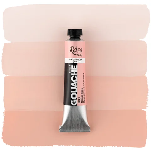 Фарба гуашева Неаполітанська рожева (803) туба 20мл ROSA Gallery — Photo 3
