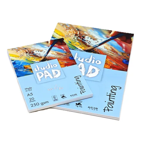 Склейка для акрилу Studio, А4, 250г/м2, 20л, SM-LT Art — Photo 7