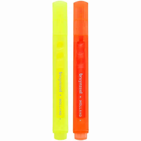 Набір маркерів HIGHLIGHTER YELLOW/ORANGE 2кол Bruynzeel — Photo 3