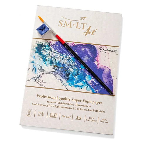 Склейка для спиртових чорнил PRO CREATE Yupo 200г/м2 10л SM-LT Art — Photo 3