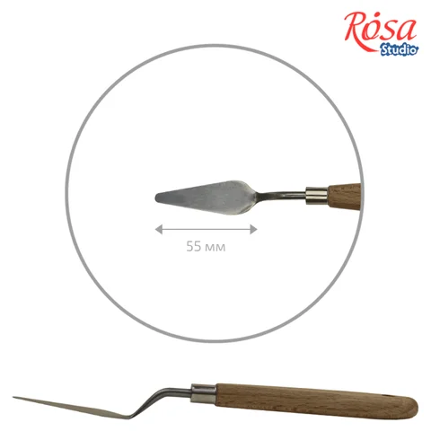 Мастихін ROSA Studio 11920 капля довжина 5,5см ст.код1009 — Photo 3