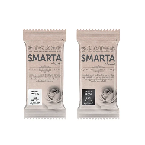 Пластика самозастигаюча перламутрова 60 г Smarta — Photo 2
