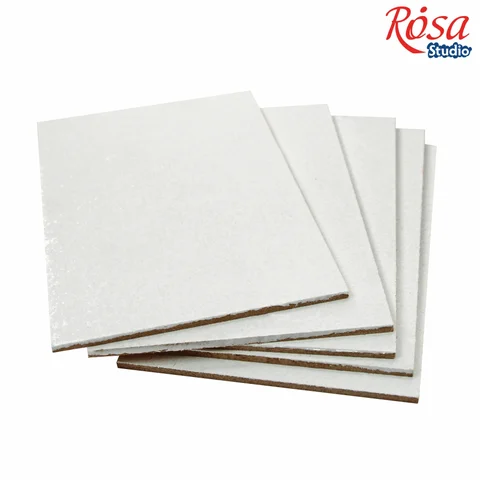 МДФ грунтоване 10×15см набір 5 шт. акрил ROSA Studio — Photo 5