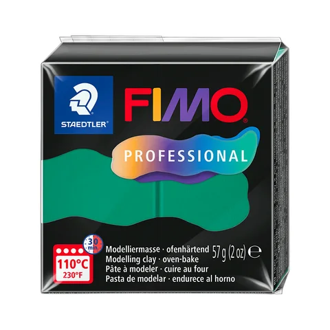 Пластика Professional зелена 57г Fimo — Photo 2
