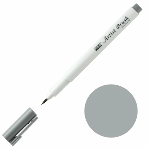 Маркер-пензель Artist Brush Сірий 1100 Marvy — Photo 1