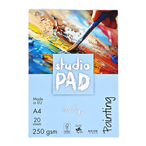 Склейка для акрилу Studio, А4, 250г/м2, 20л, SM-LT Art — Photo 4