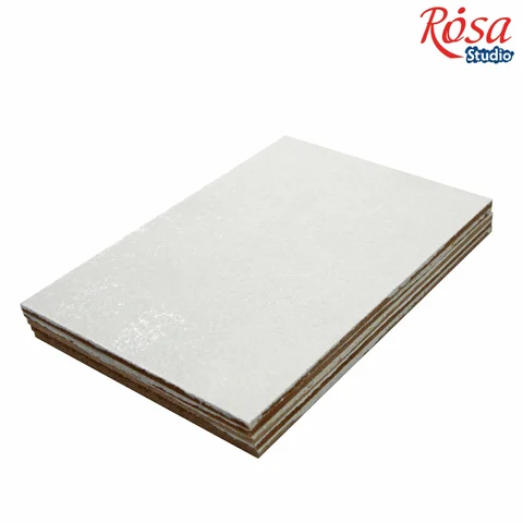 МДФ грунтоване 10×15см набір 5 шт. акрил ROSA Studio — Photo 7
