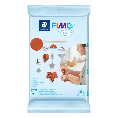 Пластика самозастигаюча Light терракота 125 г Fimo Air — Photo 2