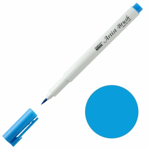 Маркер-пензель Artist Brush Блакитий 1100 Marvy — Photo 1