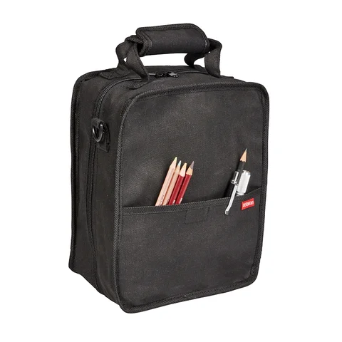 Сумка для олівців та графічних матеріалів Carry-All, чорна, Derwent — Photo 12