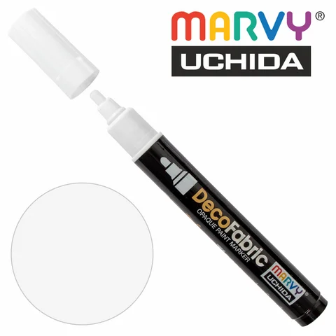 Маркер для розпису тканин односторонній №223 DecoFabric Marvy — Photo 6