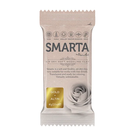 Пластика самозастигаюча металіки 60 г Smarta — Photo 3