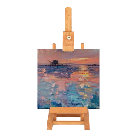 Мольберт настільний SINOART, 16x13,5x43 см, висота полотна до 26 см, бук — Photo 11