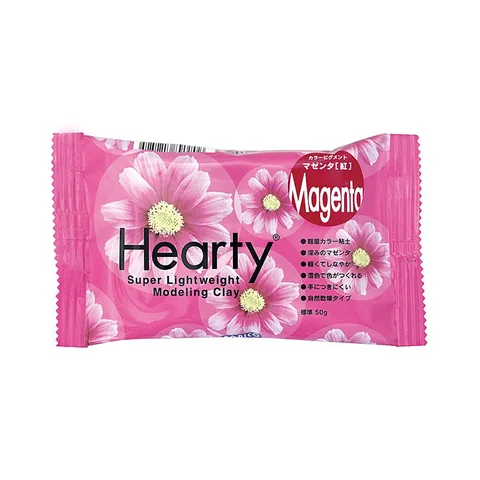Пластика самозастигаюча Hearty Маджента 50г Padico — Photo 4