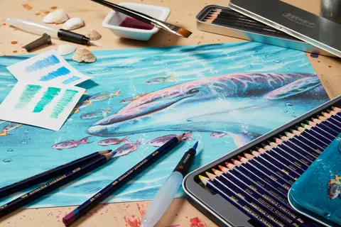 Чорнильні олівці Inktense 24кол Derwent — Photo 8
