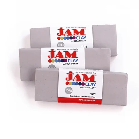 Пластика Jam Clay Космічний пил 100г ROSA Talent — Photo 4