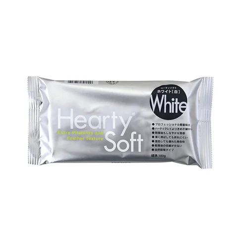 Пластика самозастигаюча Hearty Soft Біла 180г Padico — Photo 3