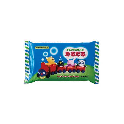 Пластика самозастигаюча ультралегка Paper Clay Ultralight Karugaru, 160 г, Padico — Photo 4