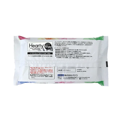 Пластика самозастигаюча Hearty Біла 180г Padico — Photo 3