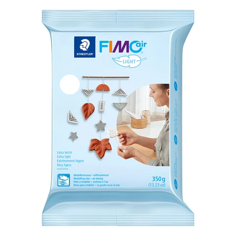 Пластика самозастигаюча Light біла 350 г Fimo Air — Photo 2