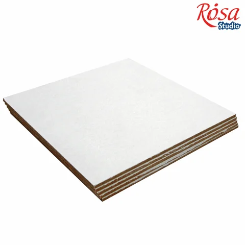 МДФ грунтоване 15×15см набір 5 шт. акрил ROSA Studio — Photo 5