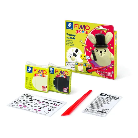 Набір Fimo Kids «Зайчик» 2 кол.*42 г Fimo — Photo 3