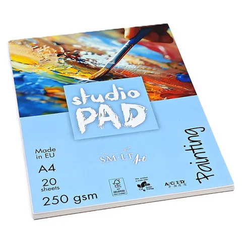 Склейка для акрилу Studio, А4, 250г/м2, 20л, SM-LT Art — Photo 6