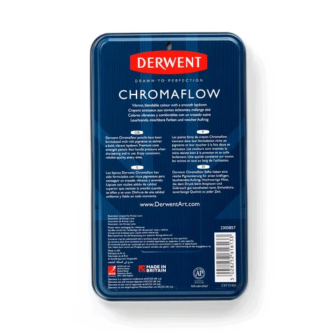 Кольорові олівці Colour Chromaflow 24 шт Derwent — Photo 8
