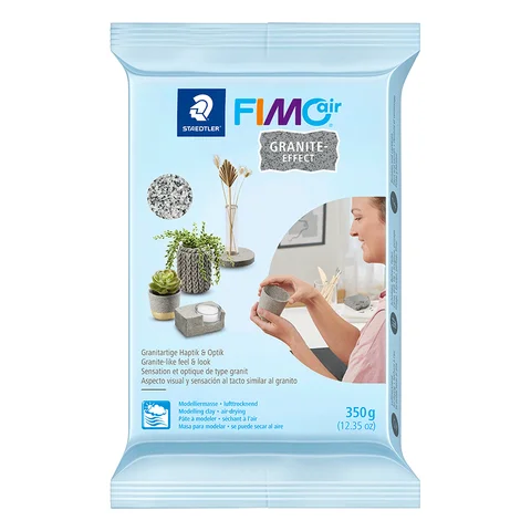 Пластика самозастигаюча ефект граніту 350 г Fimo Air — Photo 2