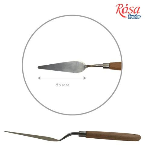 Мастихін ROSA Studio 11923 капля довжина 8,5см ст.код1016 — Photo 6