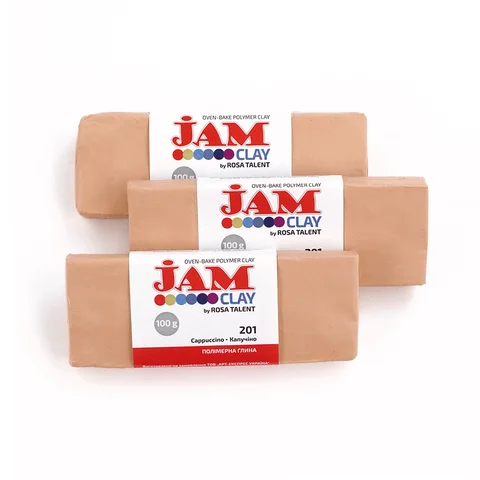 Пластика Jam Clay Капучіно 100г ROSA Talent — Photo 4