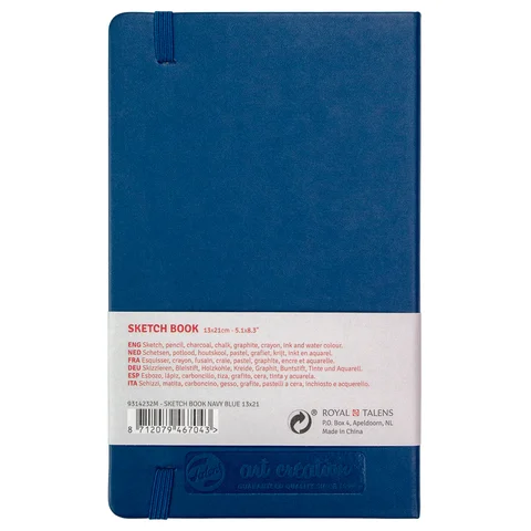 Блокнот для графіки Talens Art Creation А5 (13х21см) 140г/м2 80л Navy Blue Royal Talens — Photo 4