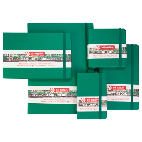 Блокнот для графіки Talens Art Creation А4 140г/м2 80л Forest Green Royal Talens — Photo 5