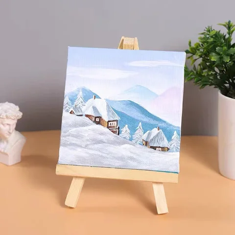 Набір для творчості SINOART, підрамник 6x8 см, мольберт 12 см — Photo 8