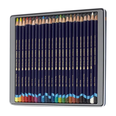 Чорнильні олівці Inktense 24кол Derwent — Photo 10