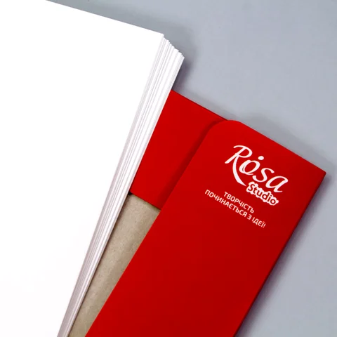 Папка для рисунку та креслення 200г/м2 20л Дрібне зерно ROSA Studio — Photo 8