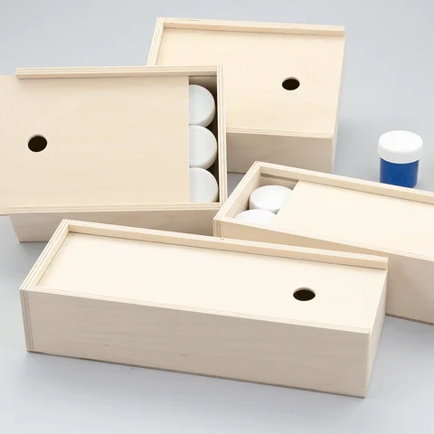 Пенал для гуаші дерев'яний 24,3×9,5×5,3см ROSA Studio — Photo 5