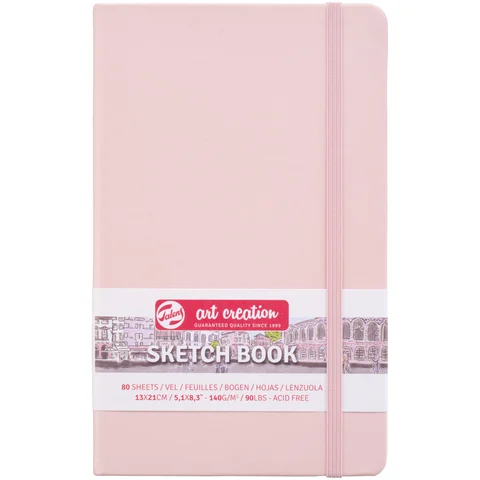Блокнот для графіки Talens Art Creation А5 (13х21см) 140г/м2 80л Pastel Pink Royal Talens — Photo 3