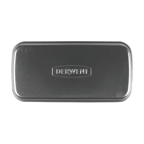 Пенал металевий для олівців Derwent — Photo 3